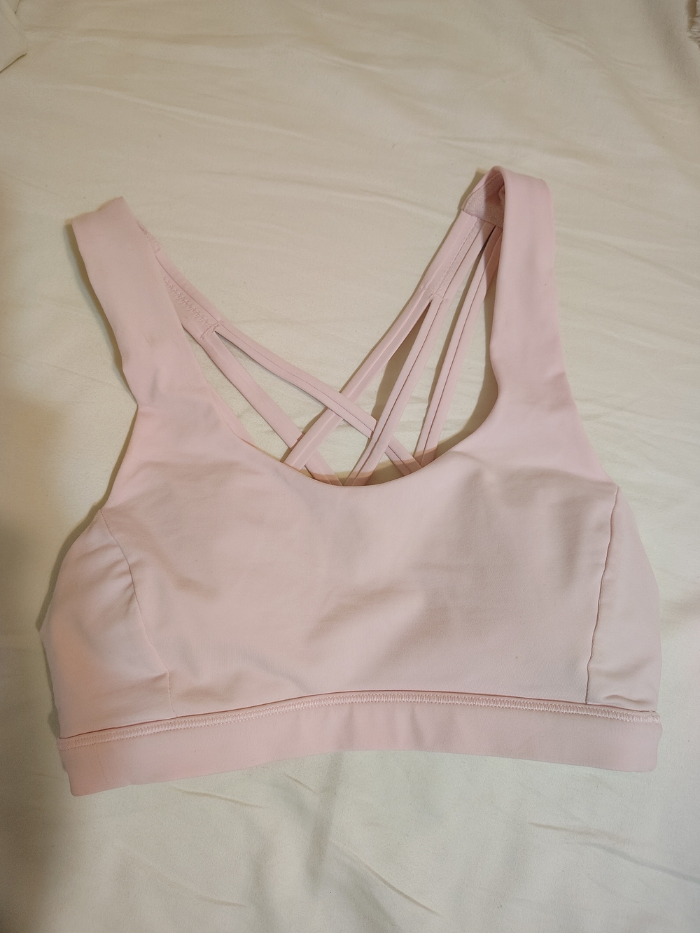 Lululemon free to be serene bra Light Pink Sports Bra